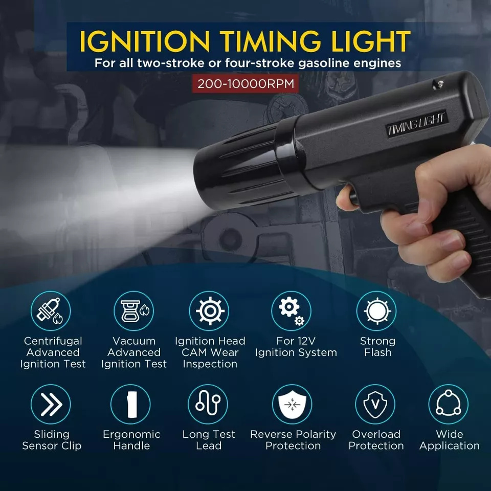 12 В автомобильный светильник  – обзор и цена Timing Light Gun
