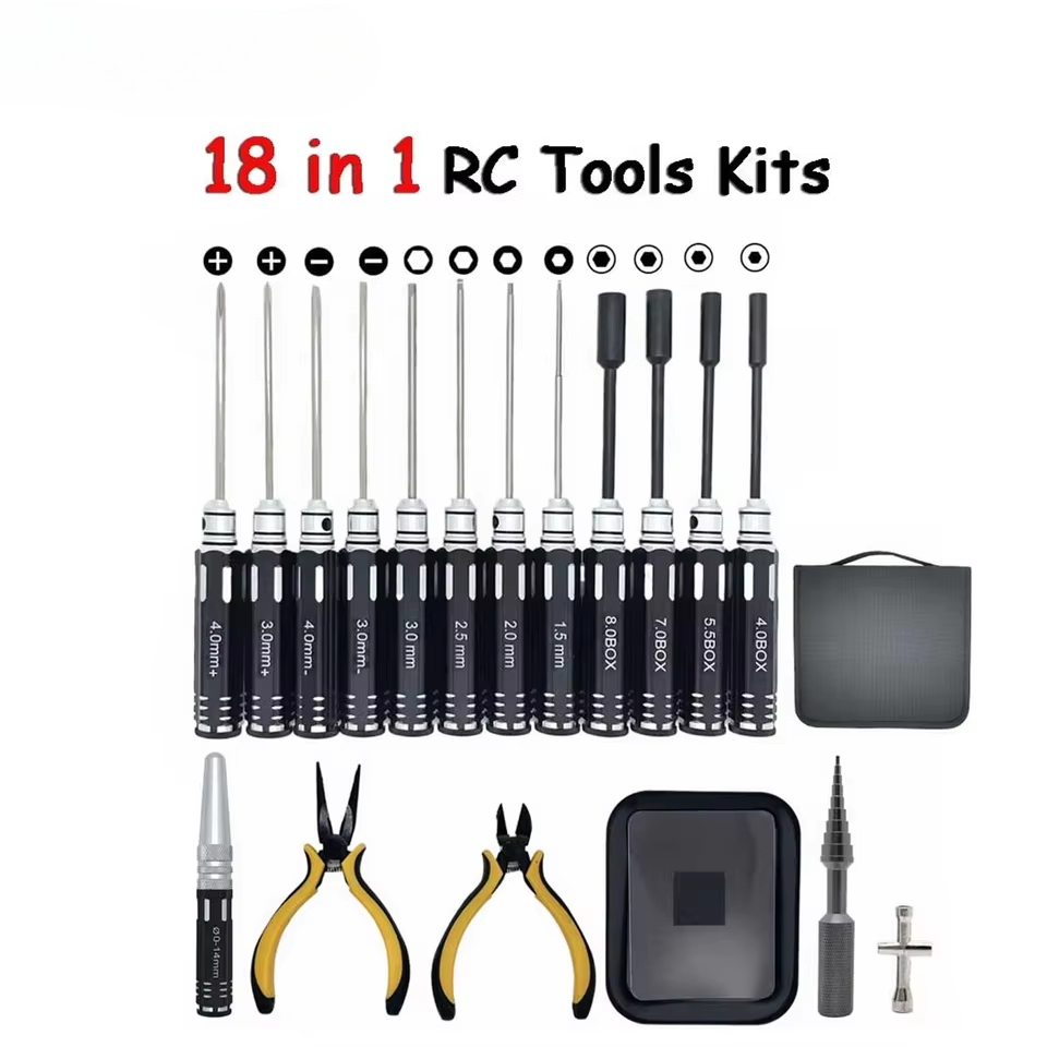 Набор инструментов RC 18 в 1:  – обзор и цена Socket Set